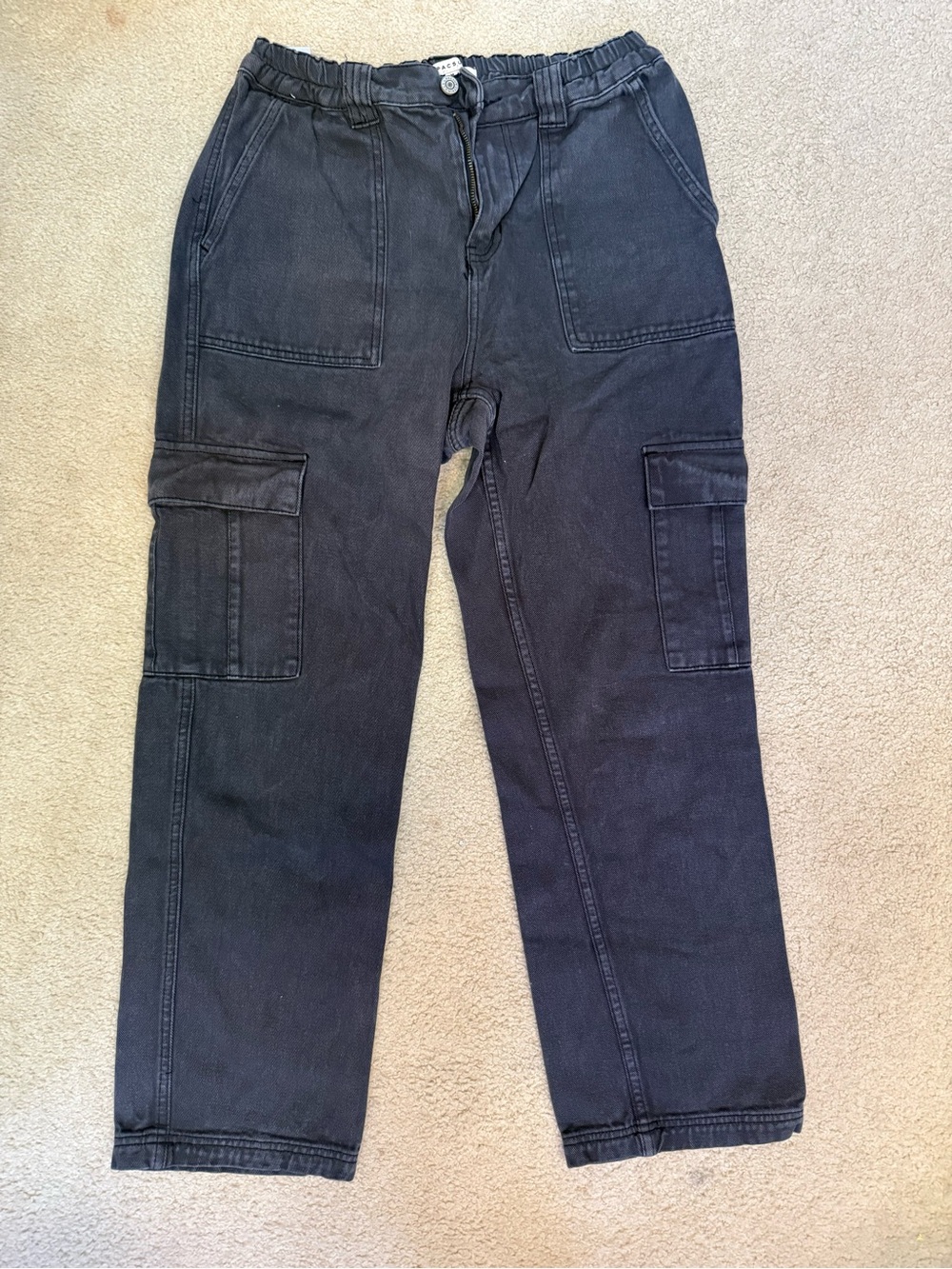 Women’s Black Cargo Utility Pants